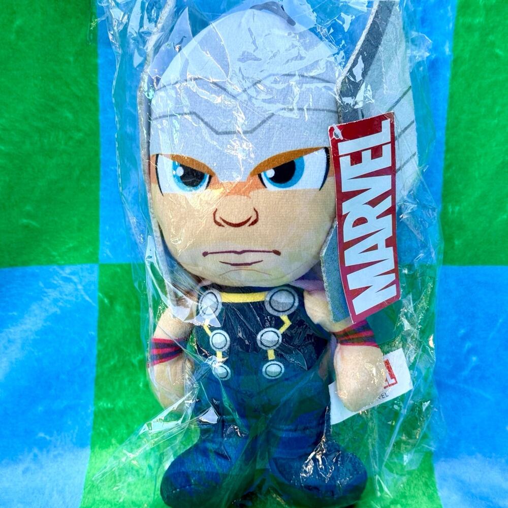 MARVEL Cartoon Thor Plush SEALED With Tag